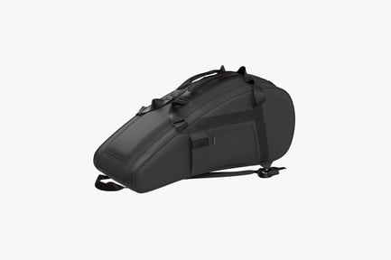 Preview: Closed Tennis Racket Bag, Black Sports Gear