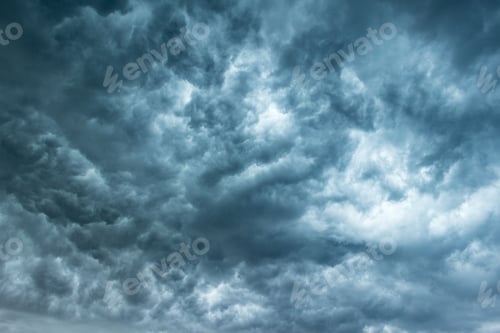 Preview: texture with dramatic grey storm clouds