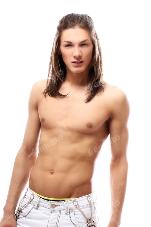 Preview: Young and attractive guy with sexy body