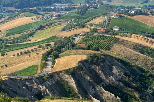 Preview: Rural landscape from Ripatransone, Marches, Italy
