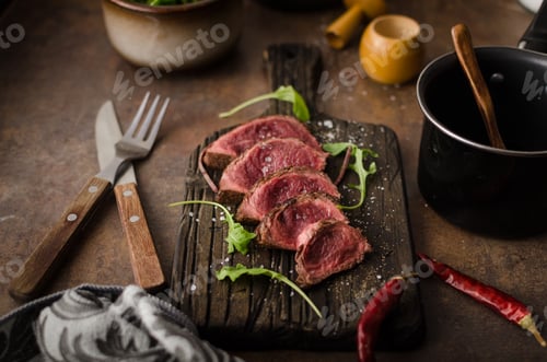 Preview: Homemade Beef Steak rare