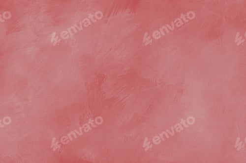 Preview: Concrete, plaster wall texture with brush strokes, messy shabby red surface background