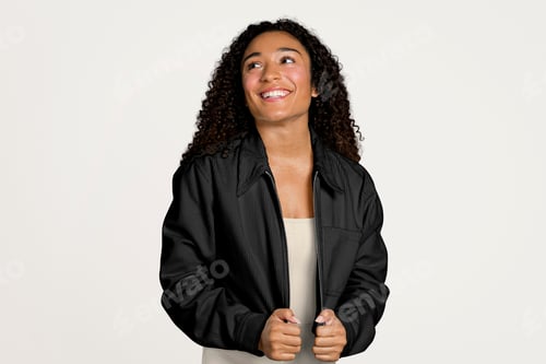 Preview: African American woman in short jacket