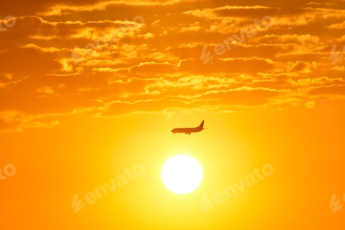 Preview: A beautiful sunrise over the beach in Nice, France.