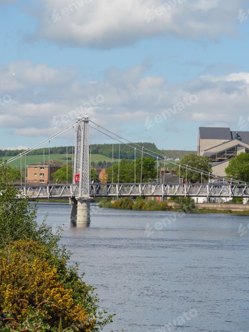 Preview: Stunning view of Inverness, Scotland and the surrounding Scottish Highlands