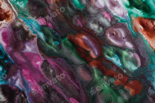 Preview: Stains of bright metallic paint