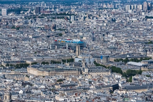 Preview: Paris, aerial view of the city