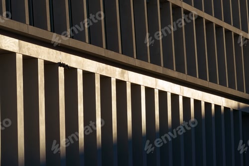 Preview: Abstract architecture in Milan along via Cenisio