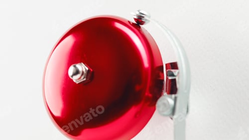 Preview: Red school bell ringing