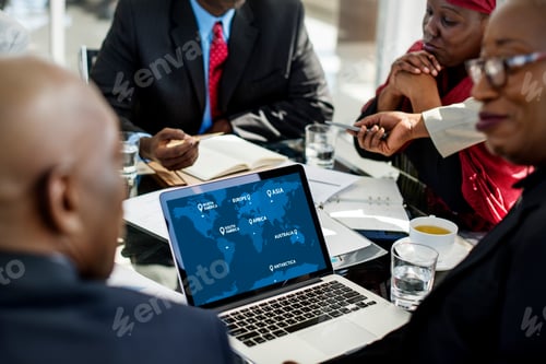 Preview: People connected to global communication online community confer