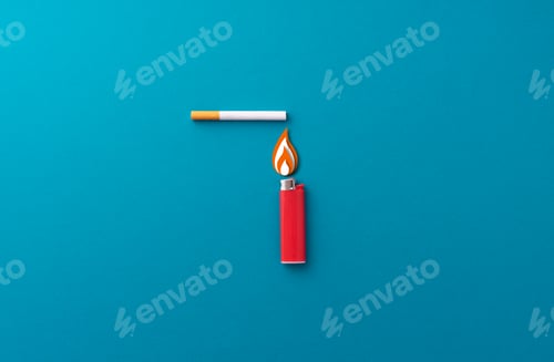 Preview: Lighting a cigarette