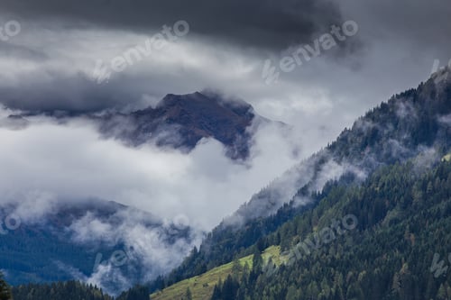 Preview: Beautiful landscape from the Grossglockner National Park Hohe Tauern, Austria