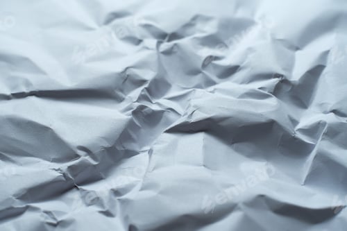 Preview: Background of crumpled white paper