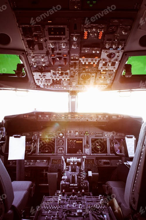Preview: Aeroplane cockpit