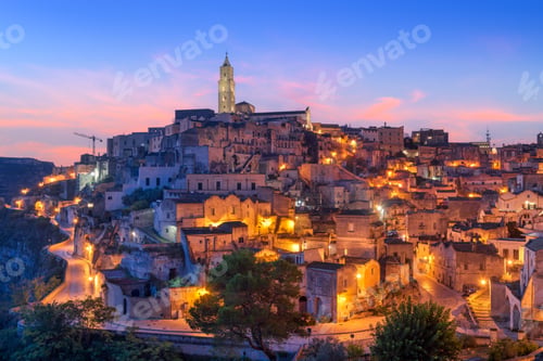 Preview: Matera, Italy ancient hilltop town in Basilicata