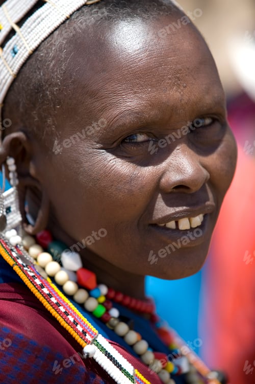 Preview: Portrait of masai
