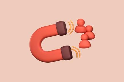 Preview: User Attraction 3D Illustration