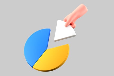 Preview: Financial Pie Chart with Segment Removal