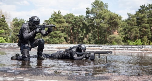 Preview: Spec ops police officers SWAT in the water