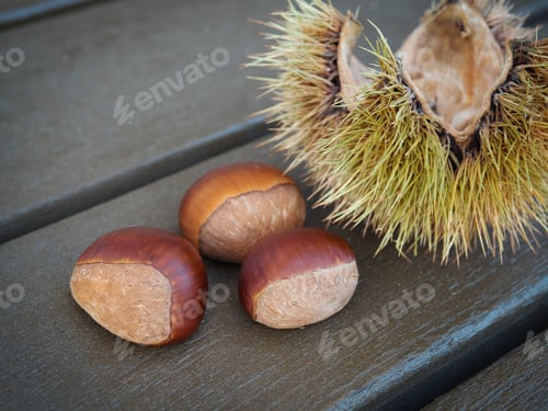 Preview: Close up of Japanese Chestnuts