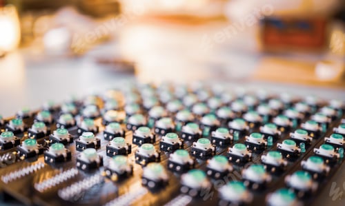 Preview: Panel of LED light indicators is in the production