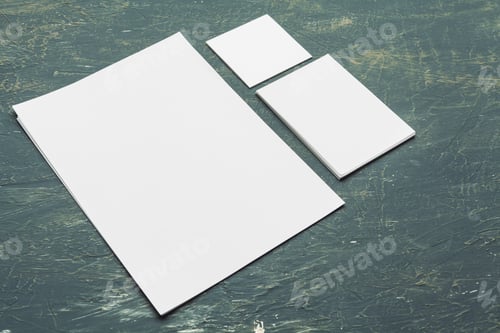 Preview: Photo. Template for branding identity. For graphic designers presentations and portfolios
