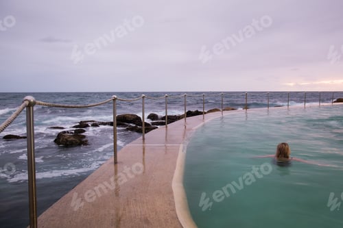 Preview: Bronte beach ocean pool at sunrise