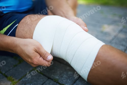Preview: Bandaging leg