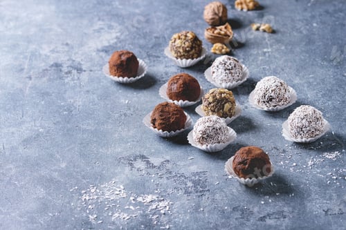 Preview: Handmade chocolate truffles