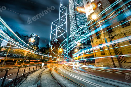 Preview: Car light trails