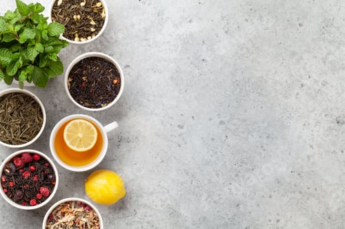 Preview: Various dried tea