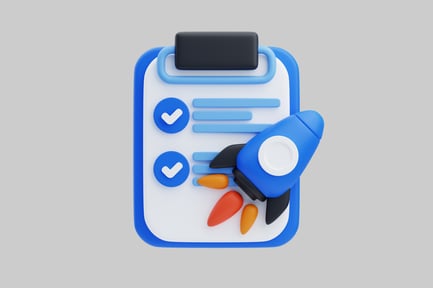 Preview: Checklist rocket launch task management