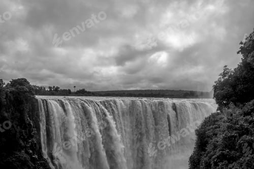 Preview: The Victoria Falls from the Zimbabwe side.