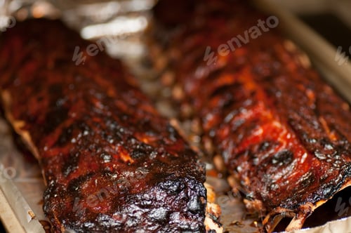 Preview: bbq pork ribs meal dinner