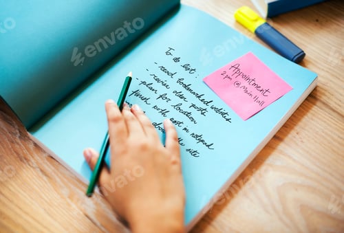 Preview: Planner Schedule Appointment Writing Concept