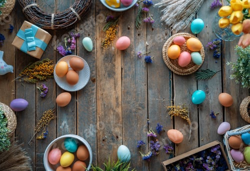 Preview: Easter holiday background