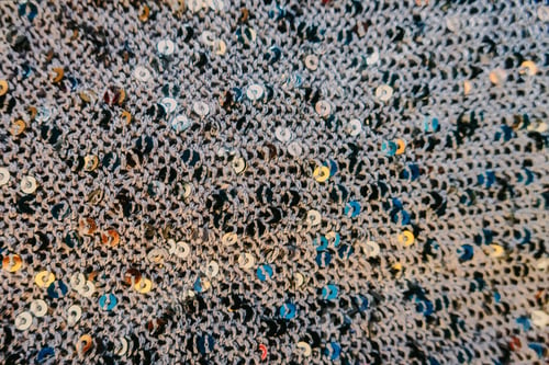 Preview: Background aesthetic texture with sequin glitter