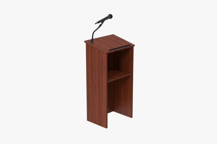 Preview: Presentation Podium with Adjustable Microphone
