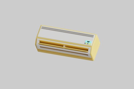 Preview: Summer air conditioner unit icon