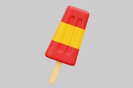 Preview: Red And Yellow Popsicle