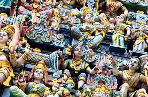 Preview: hindu temple statue