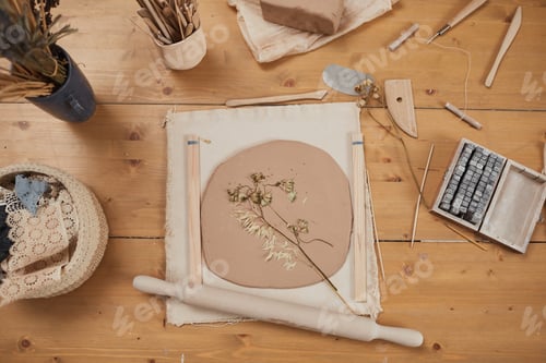 Preview: Decorated Ceramics Background