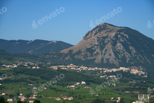 Preview: Rural landscape in Sannio, Benevento province, Italy
