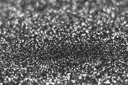 Preview: Gray silver sparkling glitter bokeh background