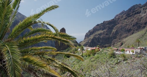 Preview: Masca Gorge and village on the island of Tenerife, Canary Islands, Spain
