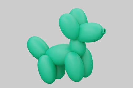 Preview: Balloon dog toy