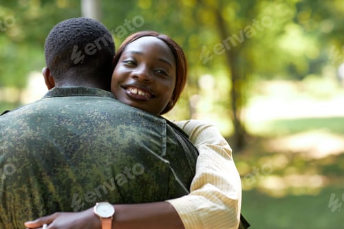 Preview: Woman meeting her husband from war