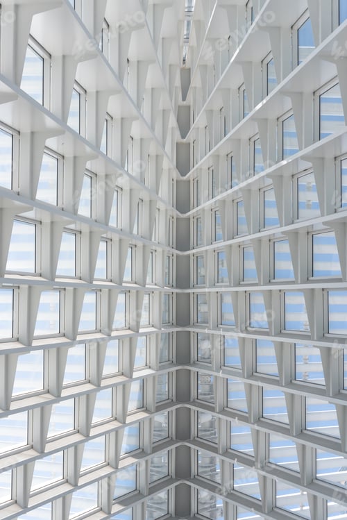 Preview: White Ceiling With Glass Window