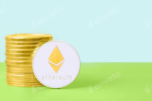 Preview: ETHEREUM ETH cryptocurrency.