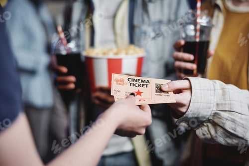 Preview: Passing Tickets To Cinema Worker